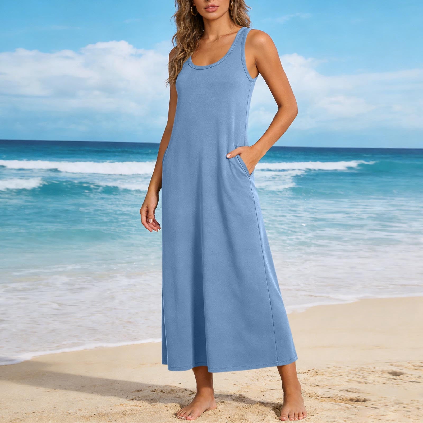 tank dresses Softest Dress town dress MIKUTA | The Light Long