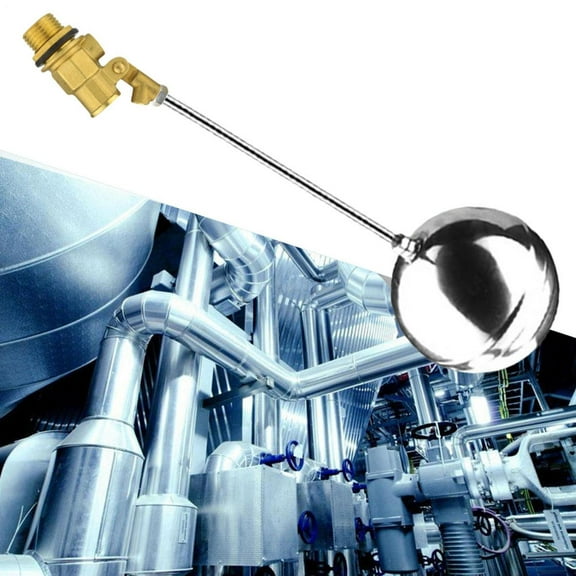 Tank Float Ball | Automatic Level Regulator | Heavy Duty Bi-directional Float Ball for Water Tower Industrial RV Garage Home Watering System Outdoor Garden