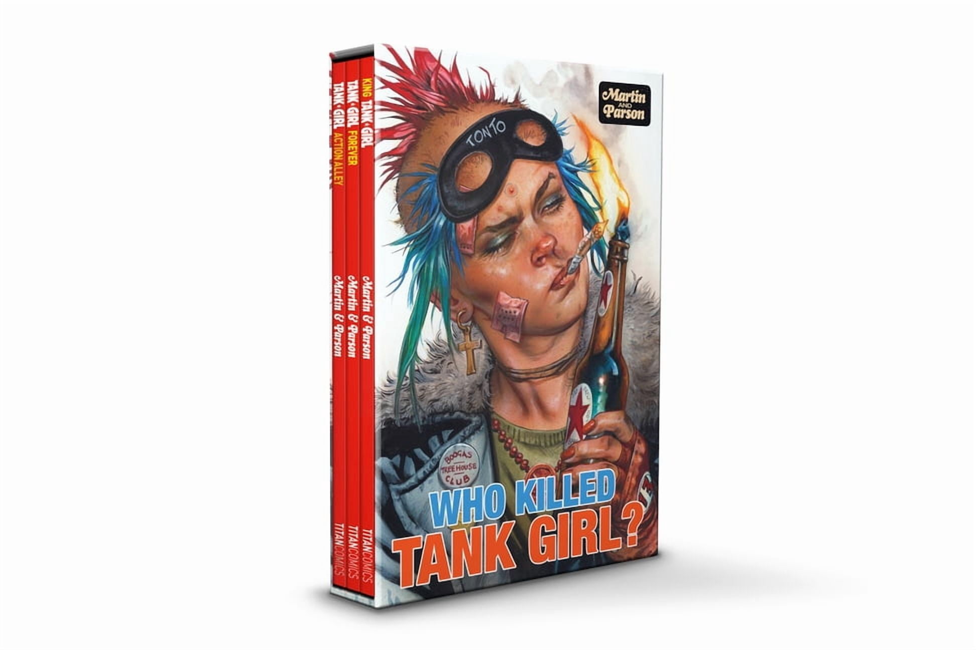 Tank Girl Who Killed Tank Girl? Slipcase Set, (Paperback)
