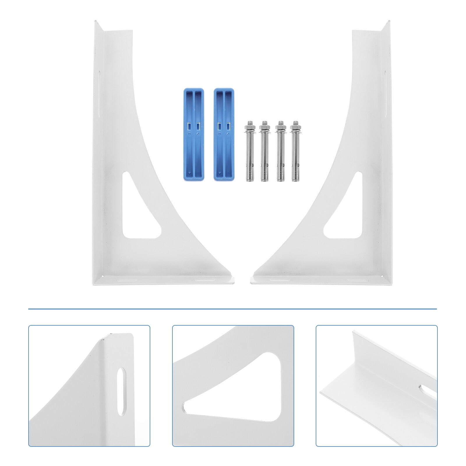 Tank Mounting Bracket 1 Pair Stable Shelf Bracket Stainless Steel