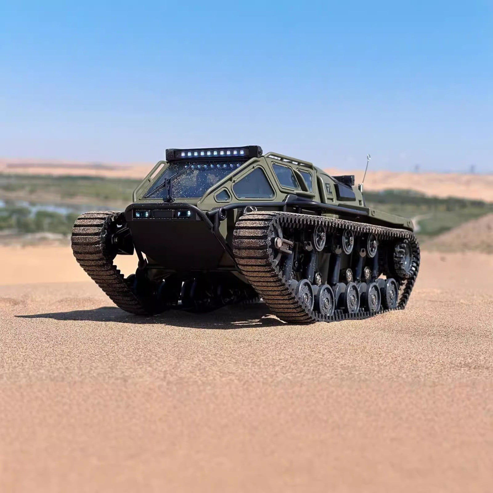 BEPHON Shock Absorption Robot Tank Chassis For Axial SCX10 II 90046 - View #6