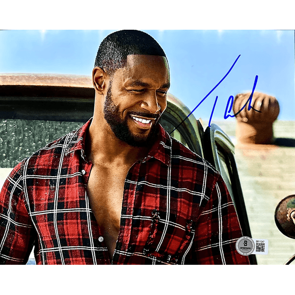 Tank Signed Autograph 8x10 Beckett Authentication #1