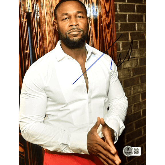 Tank Signed Autograph 8x10 Beckett Authentication #2