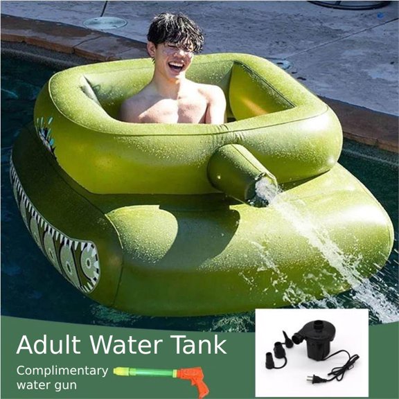 Banzai Motorized Inflatable Pool Float Cruiser Water Float with ...