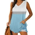 thumbnail image 1 of Tank Top For Women Sevevn Womens Tank-Neck Basic Casual Flowy Summer Sleeveless T-Shirt Womens Tank Tops Loose Fit, 1 of 5