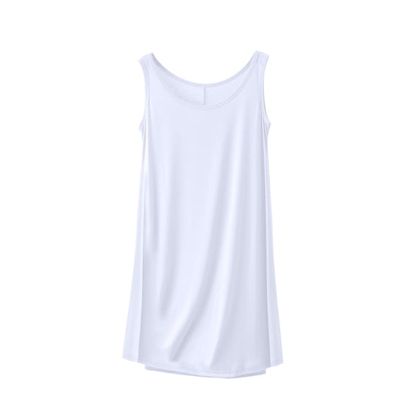 Tank Top Nightgown for Women Summer Sleeveless Nightdress Loungewear Pajamas Dress