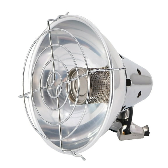 Tank-Top Propane Heater - 15,000 BTU, 3 Heat Settings, for Outdoor Activities, Portable, No Electricity