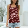 thumbnail image 1 of Tank Top for Woman Camouflage Sleeveless Tops Vest O Neck Woman's T Shirt Wild Fashion Woman's Blouse Tank Tops, 1 of 7