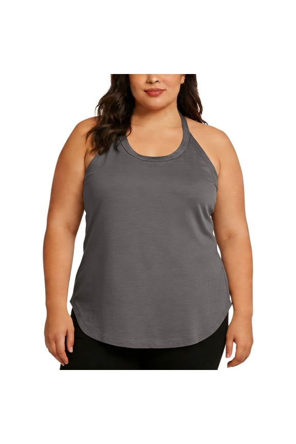 Tank Top for Women Scoop Neck Sleeveless Activewear Slim Fit Solid Basic Layered Look Stretchy Breathable Athletic Yoga Gym Workout Summer Vest