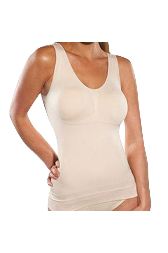 Tank Top for Women UK Women's Shapewear Upper Body Corset Postpartum Waist Tight Shape Body Shape Slim Slim Model Bodysuit