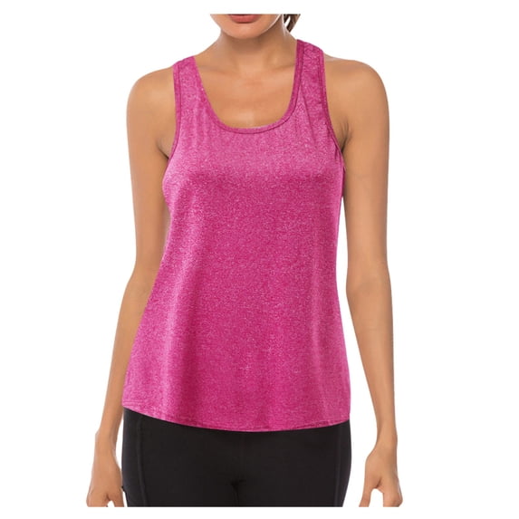 Tank Top for Women Workout Tops Mesh Racerback Yoga Tank Shirts Gym Running Tops