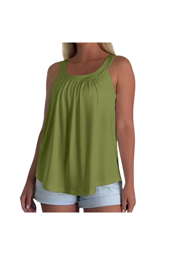 Tank Tops with Built in Bra Halter Tops Ladies Cute Summer Tops Sports Yoga Shirts Racerback Tank Tops Padded Tank Tops Wide Strap Supportive Cute Push Up Top Athletic Gum Running Tops Army Green