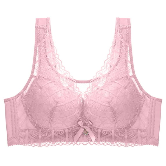 Tank Tops with Built in Bras for Teens White Sports Bra Large Size Thin Lace Bra Gathered Without Steel Ring Comfortable Fixed Adjustable Breast Collection Cotton