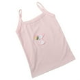 thumbnail image 1 of Tank Tops For Girls 10-12 Girls' Camisole, Cotton Cartoon Print Undershirts Cami Scoop Neck Undershirts Soft Dance Tank Tops Light Pink,M, 1 of 5