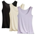 thumbnail image 1 of Tank Tops For Women 3PC Summer Ice Vest Wear A Base Shirt Camisole Tops For Women, 1 of 2
