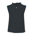 thumbnail image 1 of Tank Tops For Women A Versatile Sleeveless Shirt With A Collar For A Slimming Look. Pair It With A Base Layer Inside A Suit Camisole Tops For Women, 1 of 7