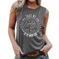 thumbnail image 1 of Tank Tops For Women Casual Sunrise Print Tank Hiking Mountain Sleeveless Shirt Tees Vest Tops Camisole Tops For Women, 1 of 6