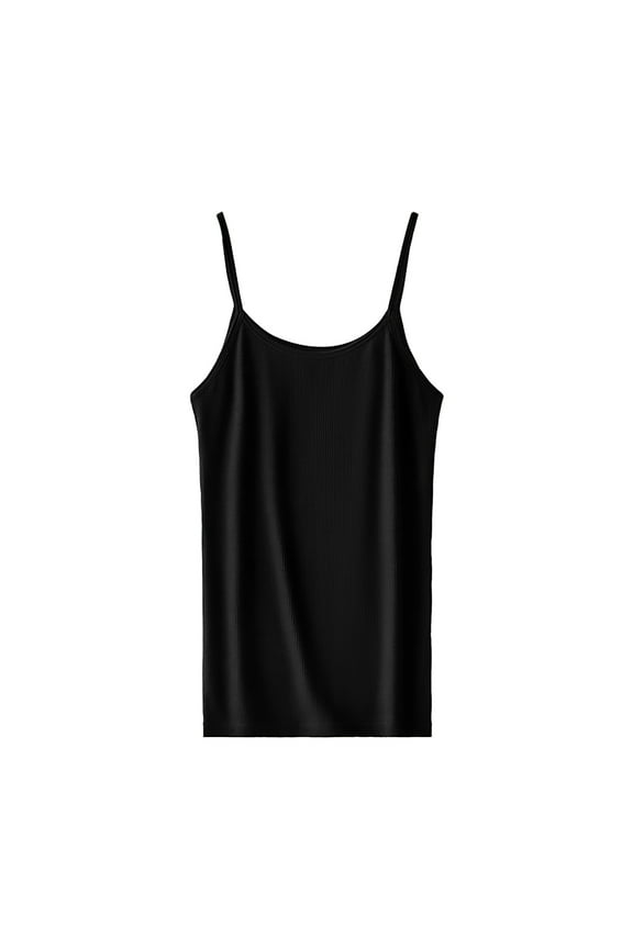 Tank Tops For Women Soft Tank Top Vest With Built In Bra Sleeveless Comfy Stretch Yoga Gym Tops Workout Tank Tops Camisole Tops For Women