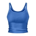 thumbnail image 1 of Tank Tops For Women Tank Tops Summer Fashion Workout Ribbed Sleeveless High Neck Beach Vacation Oufits Clothes Camisole Tops For Women, 1 of 4