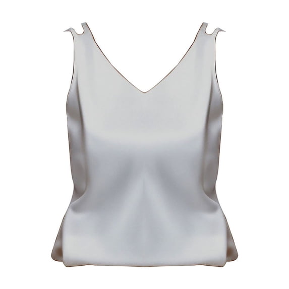Tank Tops For Women V Neck Large Size Suspender Vest In Summer Versatile Temperament Sleeveless Top Camisole Tops For Women