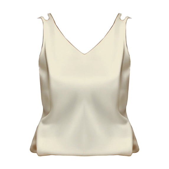 Tank Tops For Women V Neck Large Size Suspender Vest In Summer Versatile Temperament Sleeveless Top Camisole Tops For Women