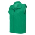 thumbnail image 1 of Tank Tops For Women Vest Lapel Sleeveless Pockets Zipper Placket Mesh Outdoor Vest Color Fit Work Waistcoat Camisole Tops For Women, 1 of 5