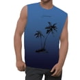 thumbnail image 1 of Tank Tops Men Crewneck Sleeveless Graphic T Shirts Summer Casual Loose Workout Beach Muscle Breathable Vests OTHER L, 1 of 3