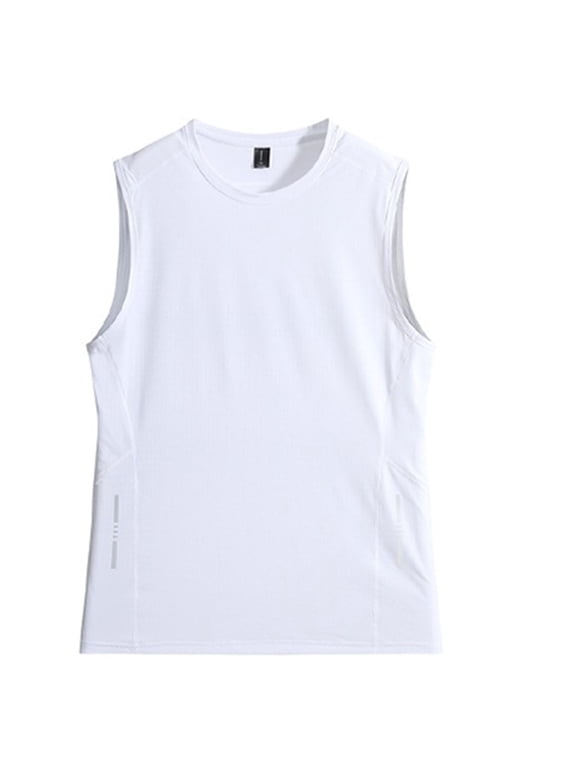 Tank Tops Men, Men's Active Quick Dry Moisture-Wicking Tech Stretch Lightweight Sleeveless Muscle Shirt
