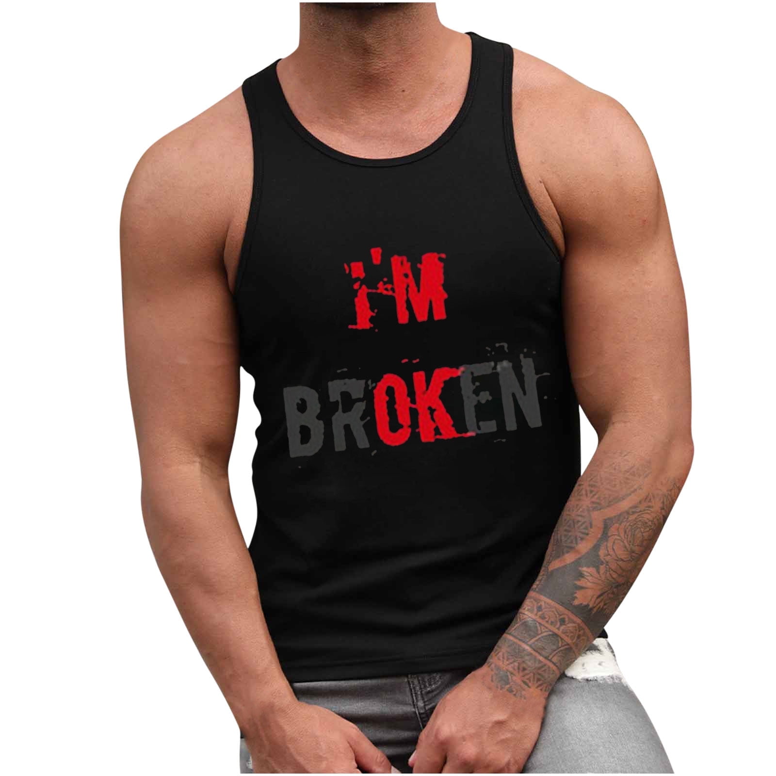 Fitness tank tops store with sayings