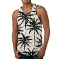 thumbnail image 1 of Tank Tops Men Vacation Beach Hawaii Digital Printed Vest Daily Loose Fit Breathable Refreshing Workout Tanks Sizes L, 1 of 5
