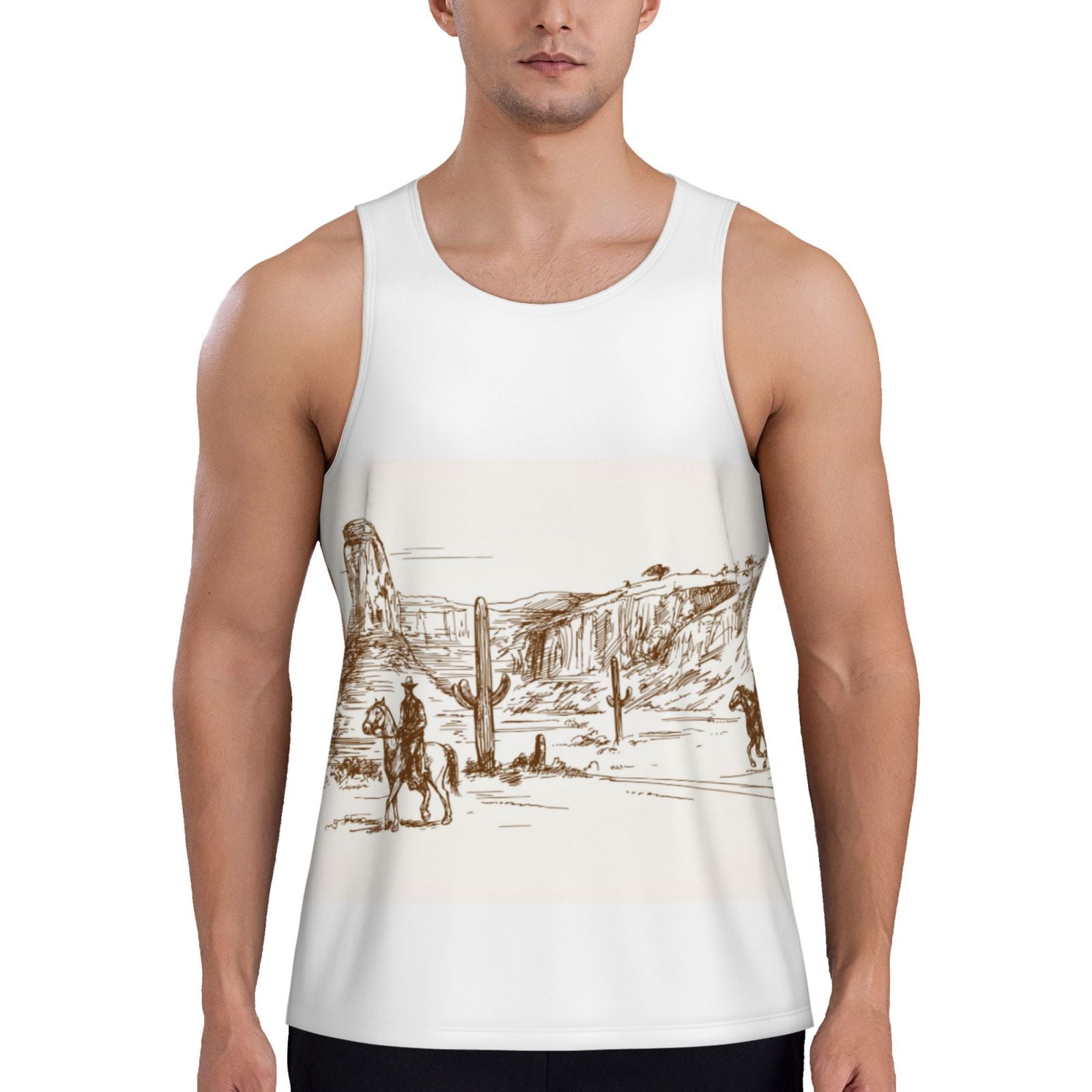 Men's Quick Drying Tops Summer Sports Tank Top Workout - Temu Ireland