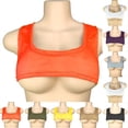 thumbnail image 1 of Tank Tops Summer Tops For Women 2025 Women's Sleeveless Tops Womens Solid Color Round Neck Short Sleeveless Round Neck Khaki XL, 1 of 5