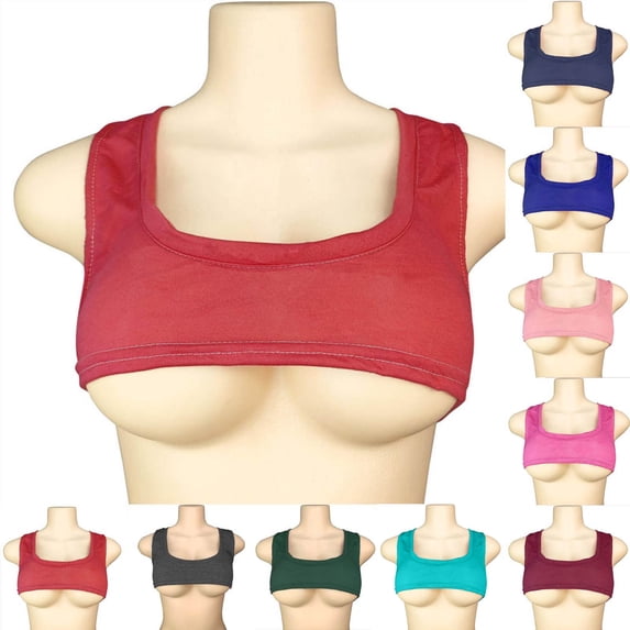 Tank Tops Summer Tops For Women 2025 Womens Solid Color Round Neck Short Sleeveless Round Neck Red M