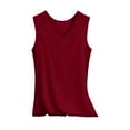 thumbnail image 1 of Tank Tops for Women,V Neck Silk Camisole Tank Top Soft Stretchy Breathable Comfortable Loungewear For Home Casual Layering Basic Piece,Camisole Tops for Women,,L, 1 of 5
