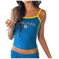 thumbnail image 1 of Tank Tops Y2k Brazil Jersey Brazil Shirt Y2k Top Mexico Crop Jersey Summer Going Out Tops,F,M, 1 of 5