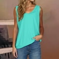 thumbnail image 1 of Tank Tops for Juniors Plus Size Casual Lounge Top Sleeveless Athletic Quick Dry Workout Shirts, 1 of 6