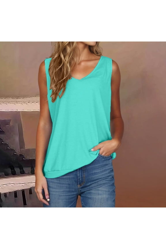 Tank Tops for Juniors Plus Size Casual Lounge Top Sleeveless Athletic Quick Dry Workout Shirts
