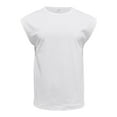 thumbnail image 1 of Tank Tops for Men Cap Sleeve Tshirts Shirts Crewneck Pullover Casual Solid Color Loose Comfort Going Out Loungewear Tees T-Shirts, 1 of 5