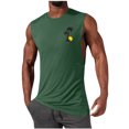 thumbnail image 1 of Tank Tops for Men Sleeveless Muscle Cotton Shirts Workout Athletic Slim Fit Beach Tanks, 1 of 5