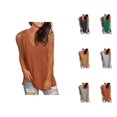 thumbnail image 1 of Tank Tops for Women 2026 Summer Casual Lightweight Loose Fit V Neck Sleeveless Shirt Basic Plain Tanks, 1 of 6