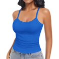 thumbnail image 1 of Tank Tops for Women Adjustable Spaghetti Strap Summer Cropped Tops, 1 of 3