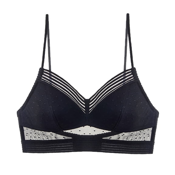 Xijirk Tank Tops Backless U-Shaped Tube Top Bra Summer Thin Bandeau No Underwire Comfortable Stretchy Fashion Camisole Tops for Women,Black,M
