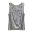 thumbnail image 1 of Tank Tops for Women Built In Shelf Bra Loose Fit Sleeveless Casual Tops, 1 of 3