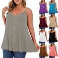 thumbnail image 1 of Tank Tops for Women Camisole Fashionable Printed V-Neck Sleeveless, 1 of 8