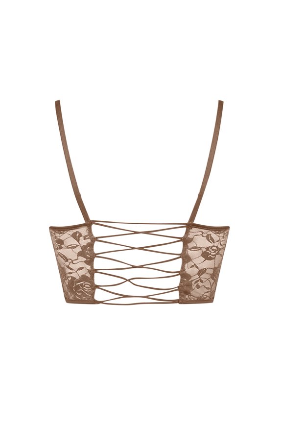 Tank Tops for Women Camisole Solid Chest Color Vest Ladies Lace Corset Wrapped Sling Blouse Undershirts,Beige,L