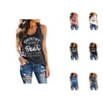 thumbnail image 1 of Tank Tops for Women Country Music and Graphic Loose Fit Casual Scoop Neck Sleeveless Shirt Summer Cami Tanks, 1 of 5