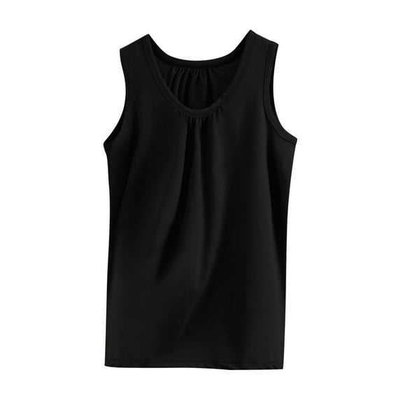 Tank Tops for Women,Loose Fit Ruffle Camisole Top Stretchable Comfortable Layering Tank For Casual Wear,Camisole Tops for Women,Black,3XL