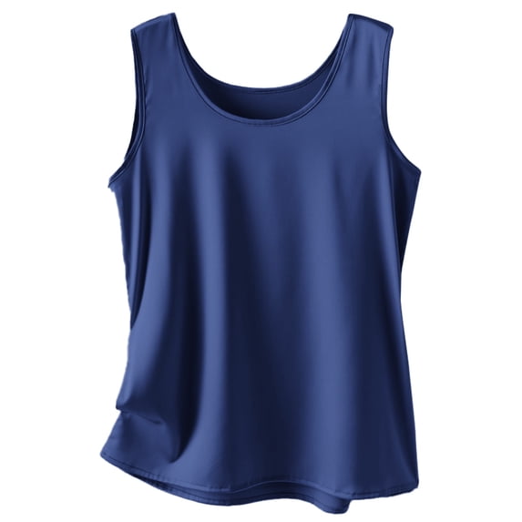Tank Tops for Women Satin Suspender Base Vests for Summer