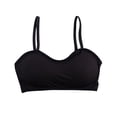 thumbnail image 1 of Xijirk Tank Tops Seamless Strap Back Camisole Top Comfortable Base Layer Underwear for Women Camisole Tops for Women,Black,One Size, 1 of 3