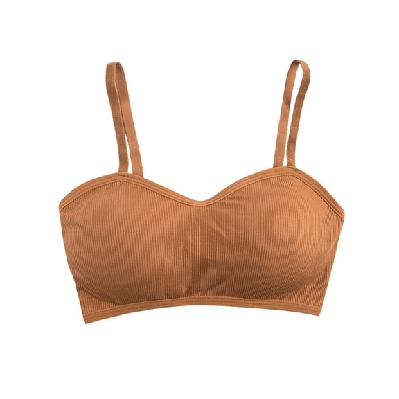 Tank Tops for Women,Seamless Strap Back Camisole Top Comfortable Base Layer Underwear for Women,Camisole Tops for Women,Khaki,One Size